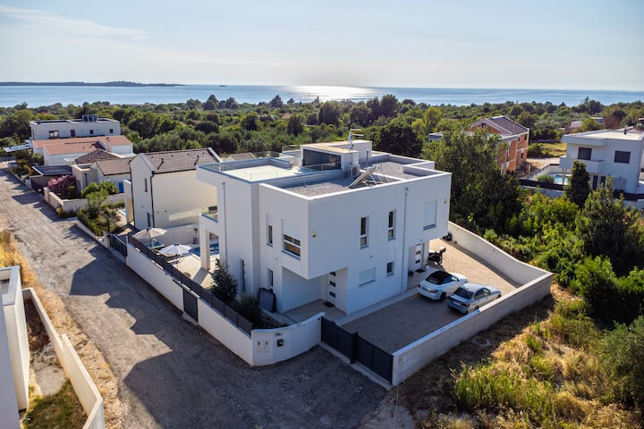 Villa Nini House Beautiful Sea View With Jacuzzi - Fažana