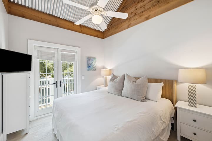 Lala kwa Sauti katika Kitanda cha King Size