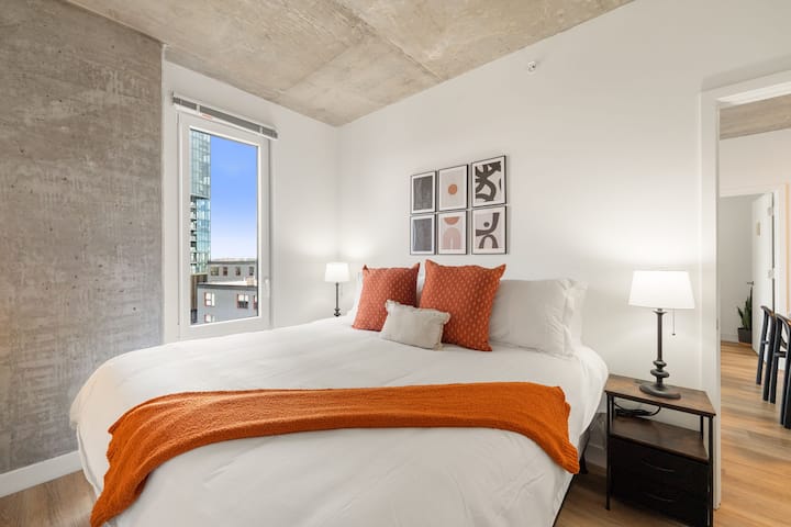 Dormitorio estilo loft