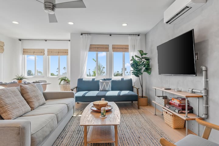 Kitengo B kiko kwenye ghorofa ya 2 ya nyumba.