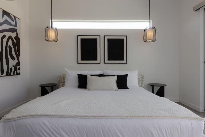El dormitorio 4 contaba con una cama tamaño king (separada del resto de la casa).
