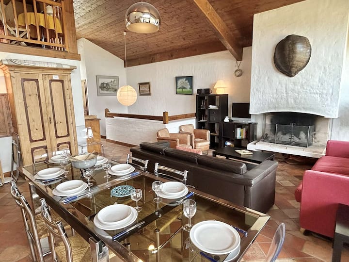 Appartement 4 Pièces Duplex, 8 Couchages, Megeve - メジェーヴ
