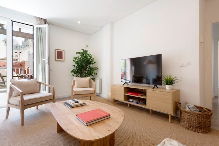 Bright Apt With Terrace In Central Madrid. Abada - Madrid