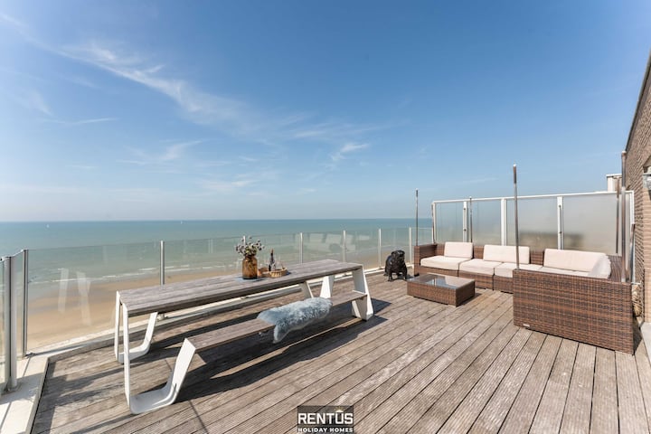 Penthouse Soleilla - Avec Vue Sur Mer à Westende - Middelkerke
