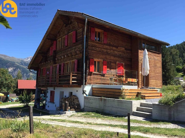Biolle - Appartement 3 Pièces 
Cozy Et Fraichem - Vercorin