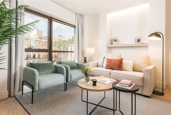 Homeclub | Contemporary Flat Next To Calle Larios - Málaga