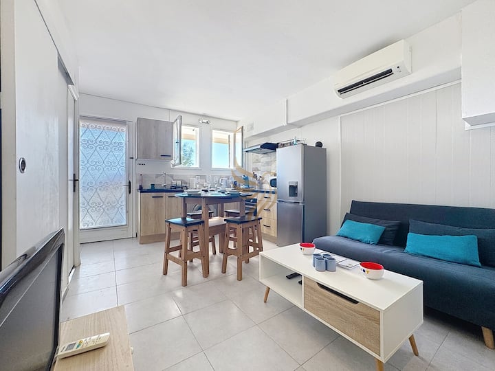 Studio 4 Pers-wifi Mer-étang à St-aygulf - Fréjus