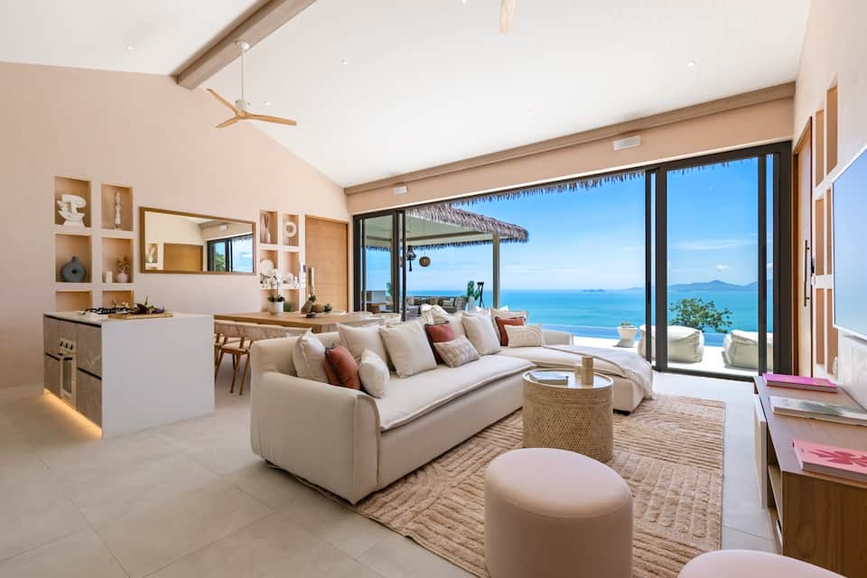 A sea-view villa above Bang Po, Mae Nam, Koh Samui, Thailand, photo 1 of 10