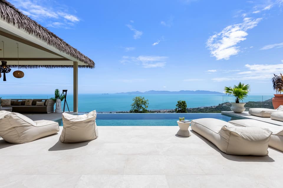 A sea-view villa above Bang Po, Mae Nam, Koh Samui, Thailand, photo 8 of 10