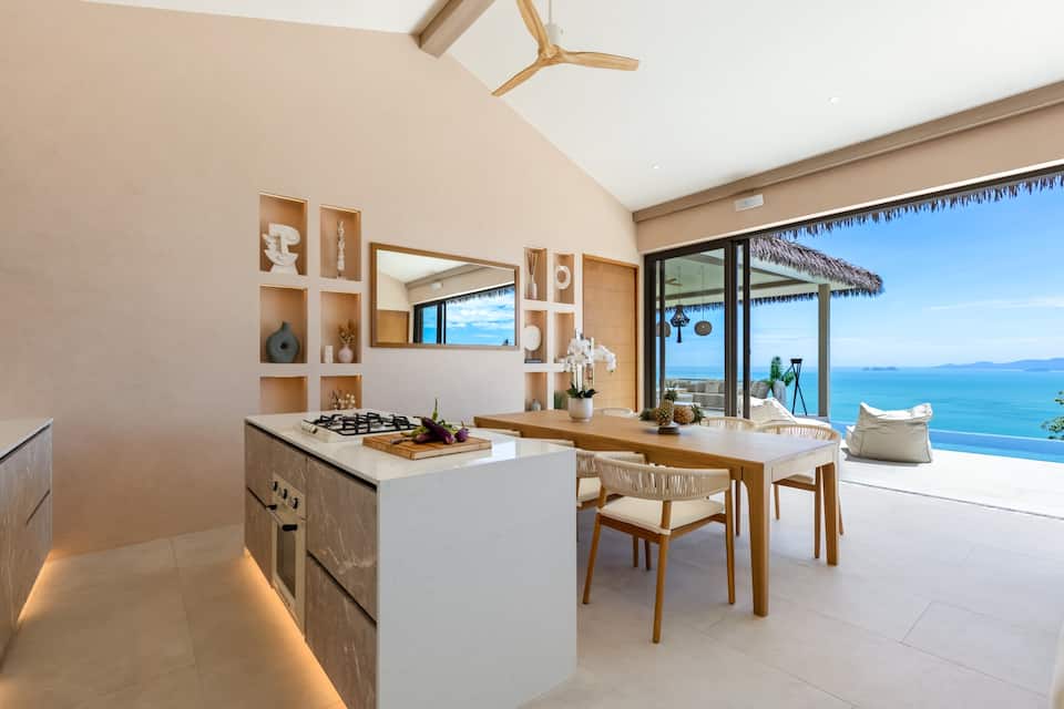 A sea-view villa above Bang Po, Mae Nam, Koh Samui, Thailand, photo 5 of 10