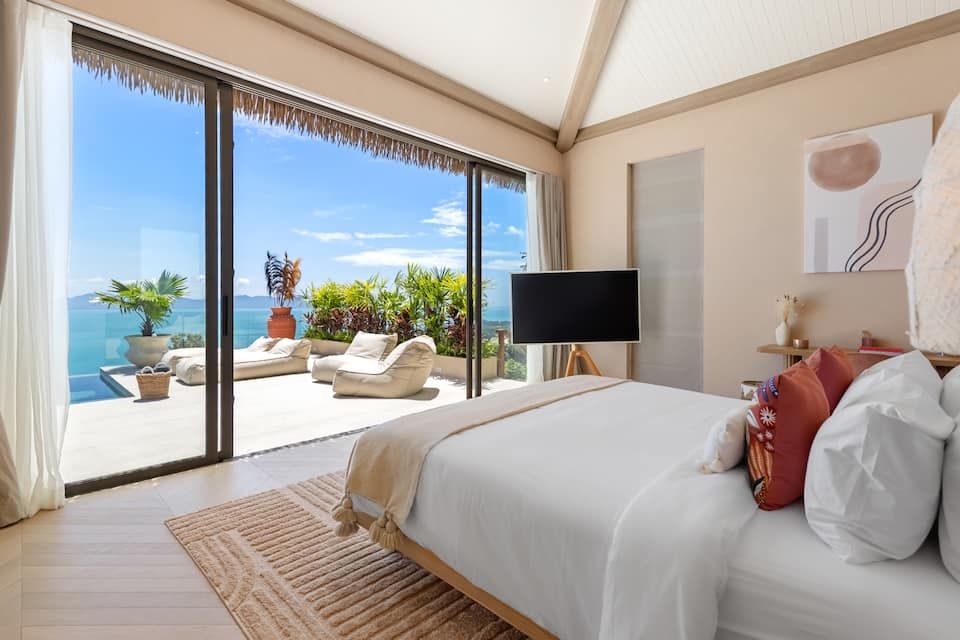 A sea-view villa above Bang Po, Mae Nam, Koh Samui, Thailand, photo 10 of 10