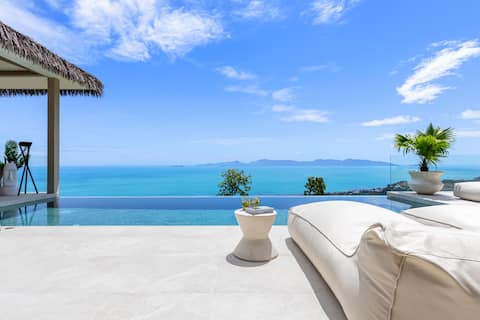 Rosa Del Mar Seaview Villa with gym