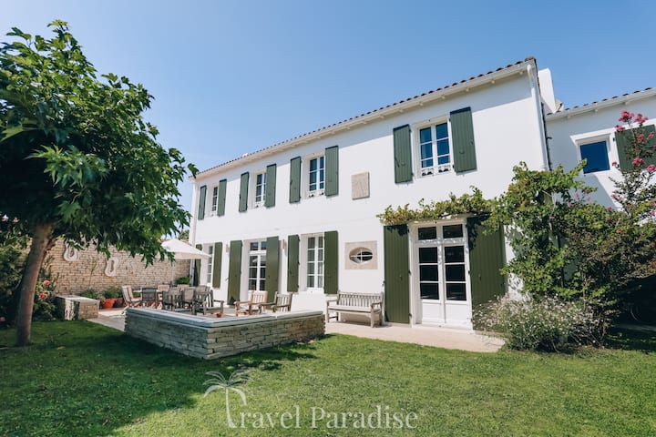 Villa Phoenix - Charme Ancien Et Moderne - La Couarde-sur-Mer