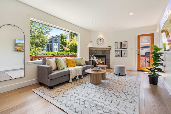 Modern 2br In Dt Renton, 3 Ac, Ws 95, Shop&parks - 렌턴