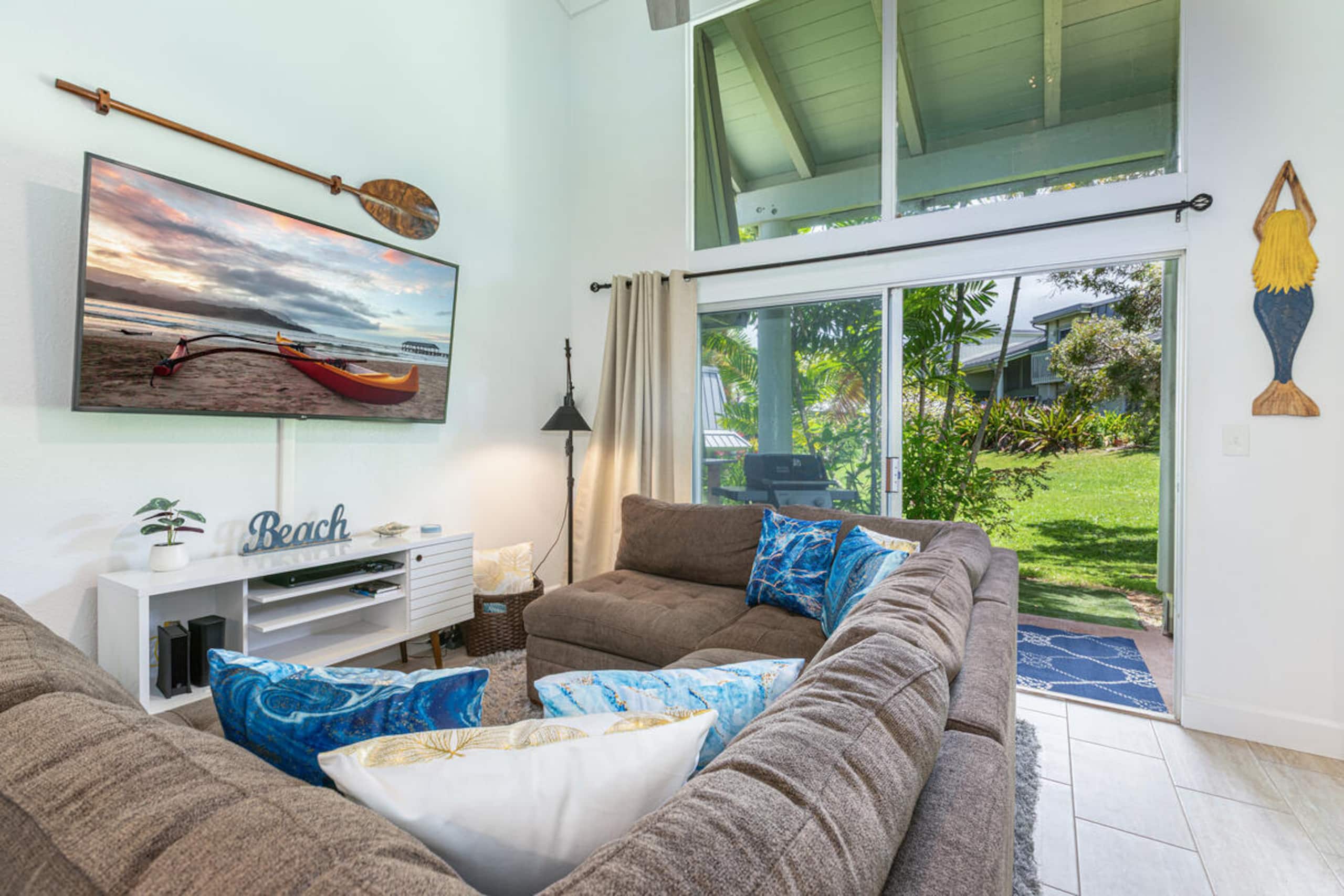 Hale Hana Mana’o w/ Garden Views, Walk to Anini - Photo 8