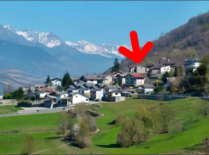 Graziosa Mansarda Vista Montagne - Cogne
