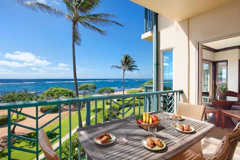 A306 - Oceanfront 2 Bed Suite -  Pool, A/C, & More