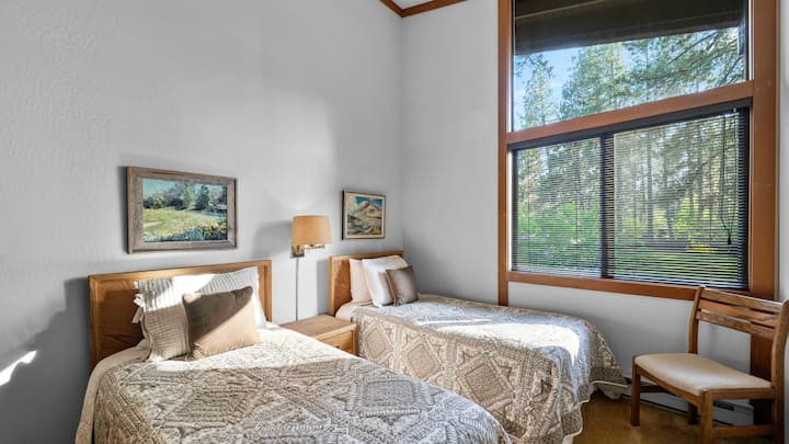 Tretia spálňa ponúka dve samostatné lôžka