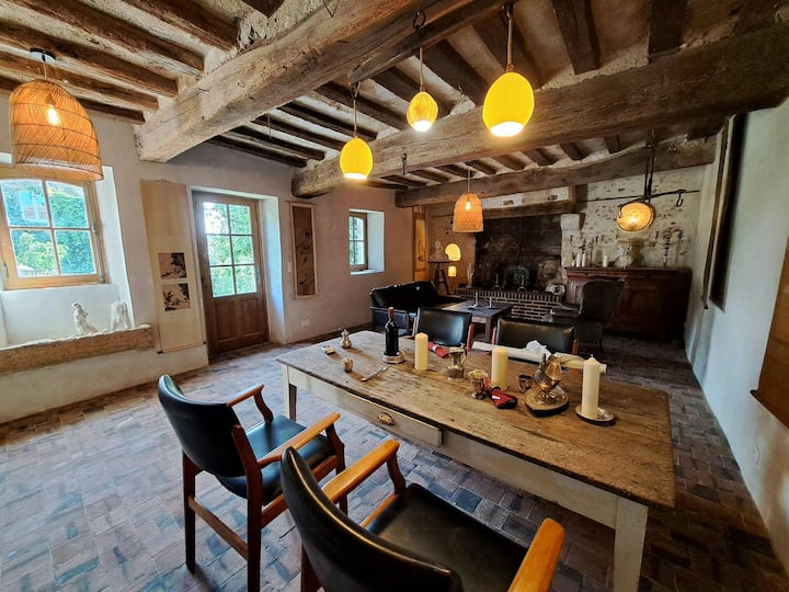 Authentic 18th Century Longhouse In Le Perche - Romorantin-Lanthenay