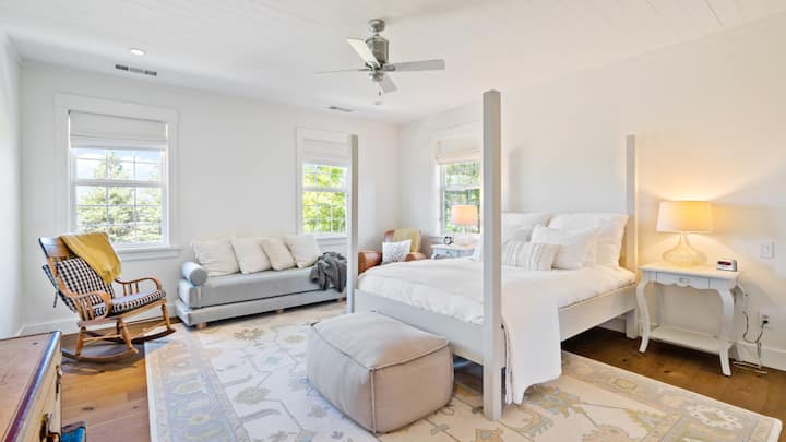 Vind de ultieme ontspanning in een van de prachtige slaapkamers