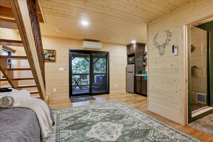 Magnífica vista de los árboles