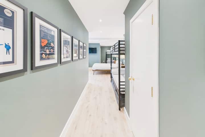 El barrio georgiano en Catharine IV, Liverpool - Anfitrión y estadía