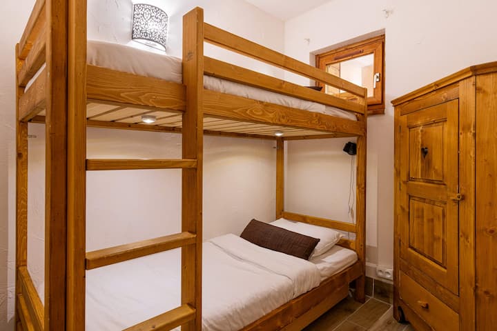 Chumba cha kulala chenye Kitanda cha Bunker