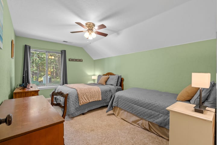The Fourth Bedroom:: Features a Full Size Bed + Twin Size Bed.