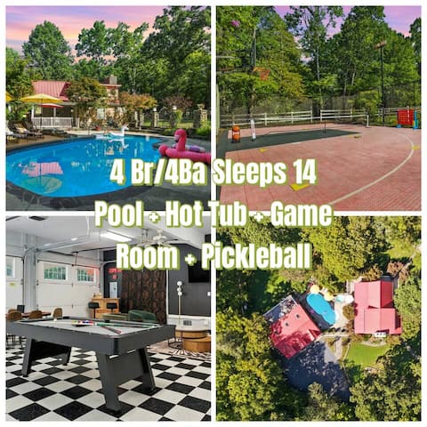 The Gathering Place - 6 Acres w/Hot tub & Pool