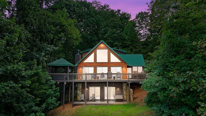 Mountain Views-hot Tub-games-pool & Foosball - Blue Ridge Lake, GA