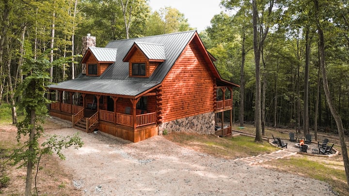 『ジョン・ディクスン・カー　cabin B-13　研究』CD２枚付き Timberland Ridge | Hocking Hills, New, Hot Tub - Cabins for Rent