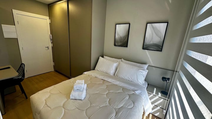 Studio Novo E Moderno | Ecoville | Próx. Barigui - Kurytyba