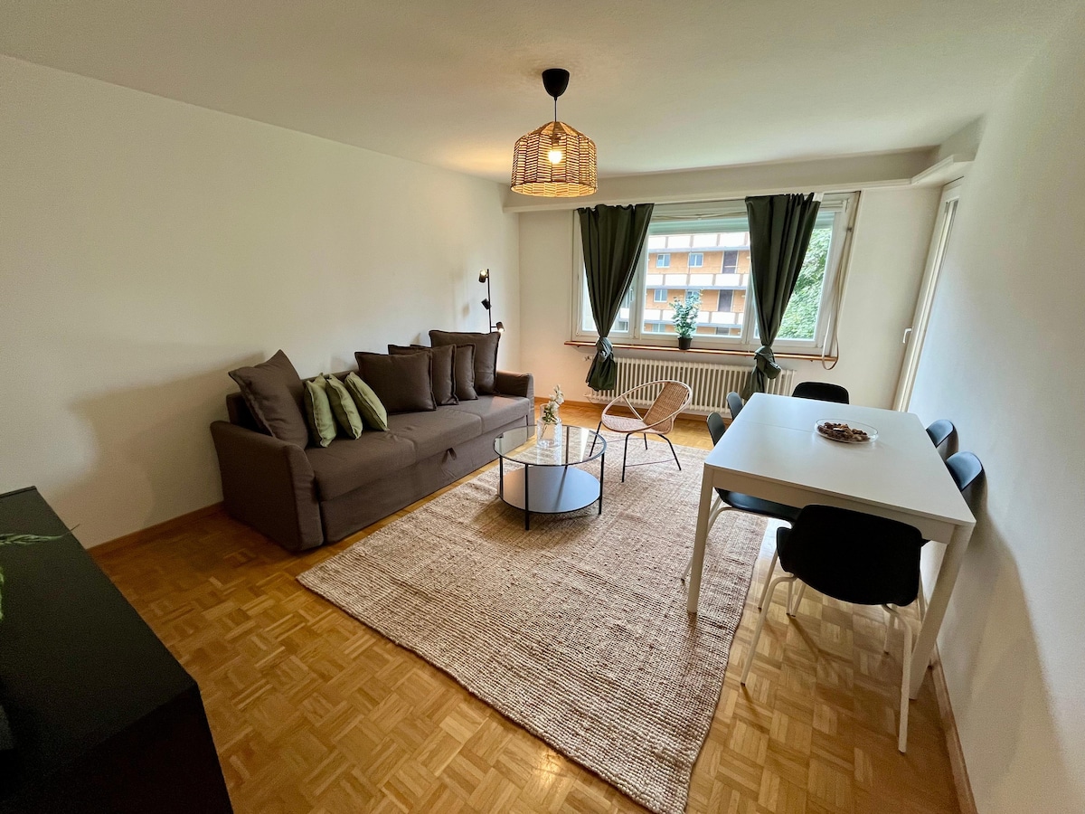 Top performing Airbnb: Chic Comfort in a Prime Zurich Location in Albisrieden