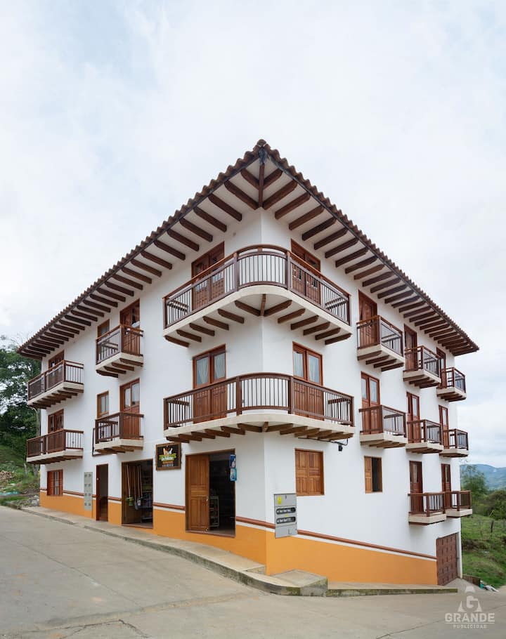 Apartamento Rojo Panorámico - Jericó