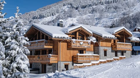Five Small Steps, Luxury Ski-In/Ski-Out Chalet