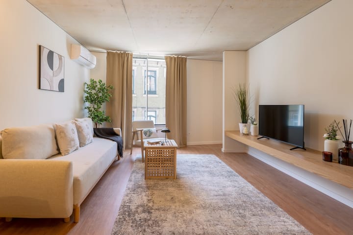 Modern & Stylish Flat By Hostwise - ポルトガル ポルト
