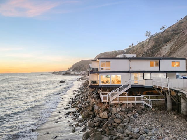 Oceanfront Home on Big Rock Beach + Sweeping Views