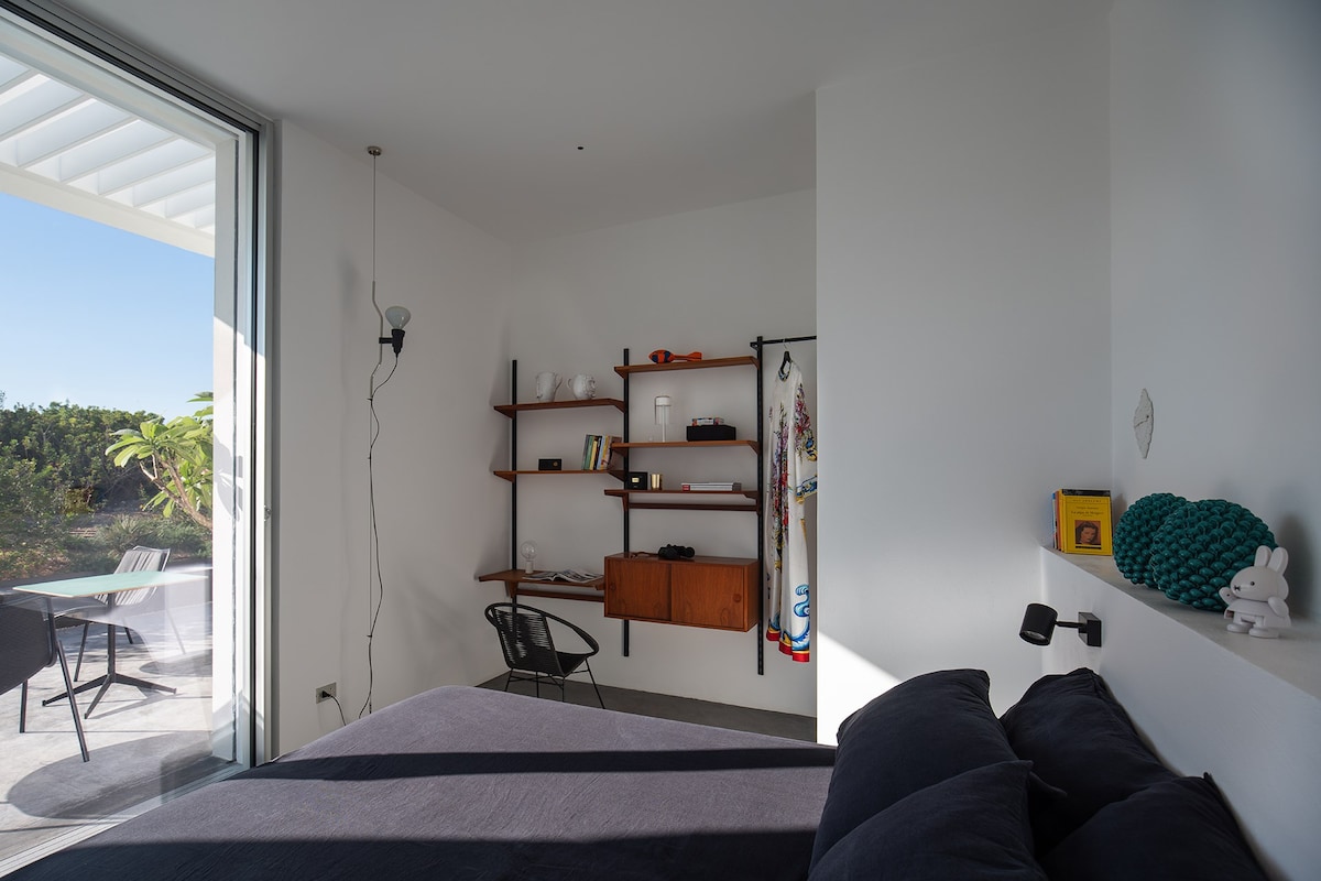 El dormitorio doble (dormitorio 1). 