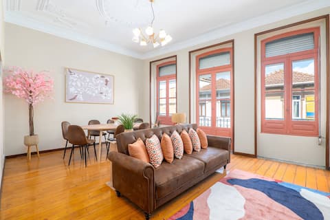 Airbnb em destaque: Spacious Vintage Porto House em Paranhos
