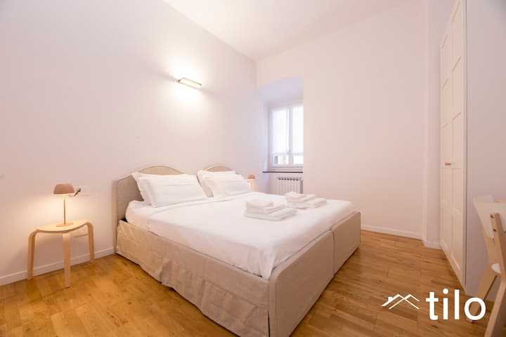 Train Station| 3br| A/c| City Center By Tilo - 제노바