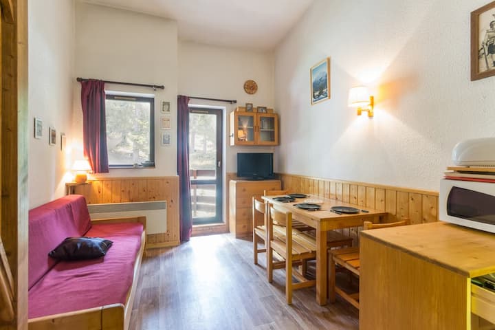 Studio Mezzanine De 35m2 Pour 6 Personnes - La Rosière
