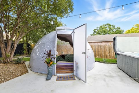 Unique Dome Escape | Hot Tub, Game Room, Sleeps 14