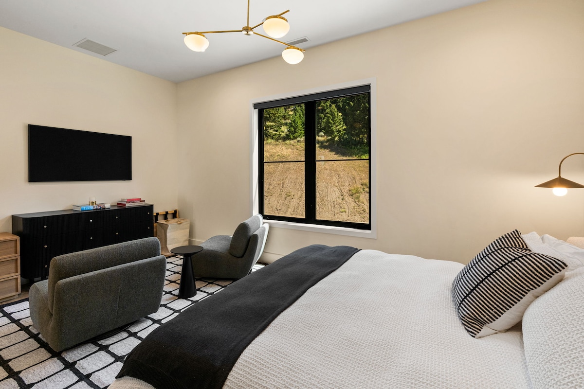 Habitación de invitados n.º 2 arriba con cama tamaño king