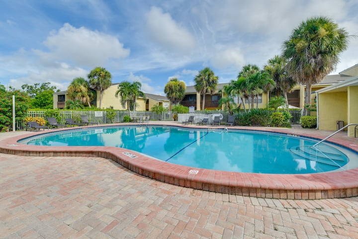 4 Mi To Siesta Key Beach: Condo W/ Pool Access - 새러소타