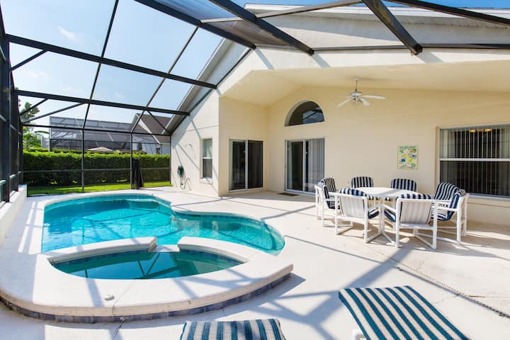 Lagos Cumbrianos Impresionante Piscina / Spa De 4 Camas 120 Acres De Lagos Con Senderos Naturales - Kissimmee, FL