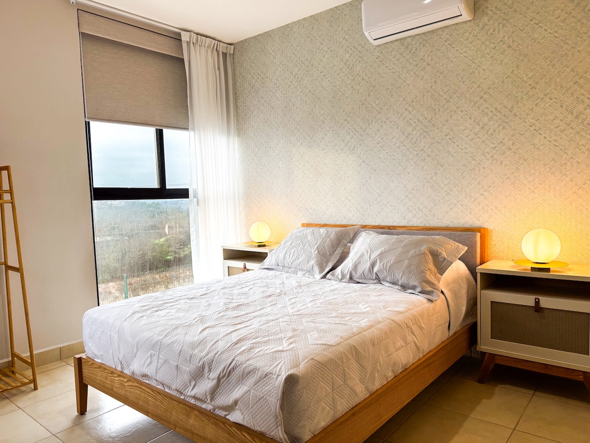 Recámara 2, con Cama Queen Size y A/C