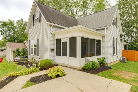 Modern Comfort Near Columbus: Home w/ Yard & Porch