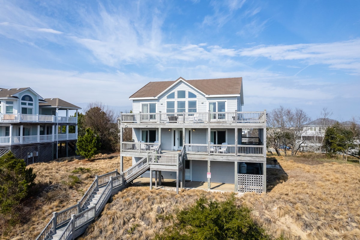 Coastal 7BR | Private Pool | Hot Tub | Balcony