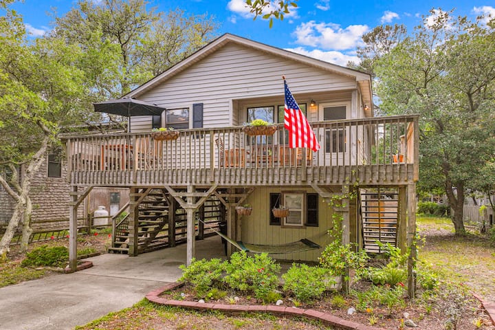 2br With Hammock, Deck, Central Ac & Washer/dryer - Kill Devil Hills, NC