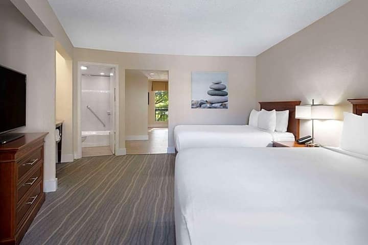 Studio Ste | Wyndham Boca | Pool View From Balcony - Boca Raton, FL